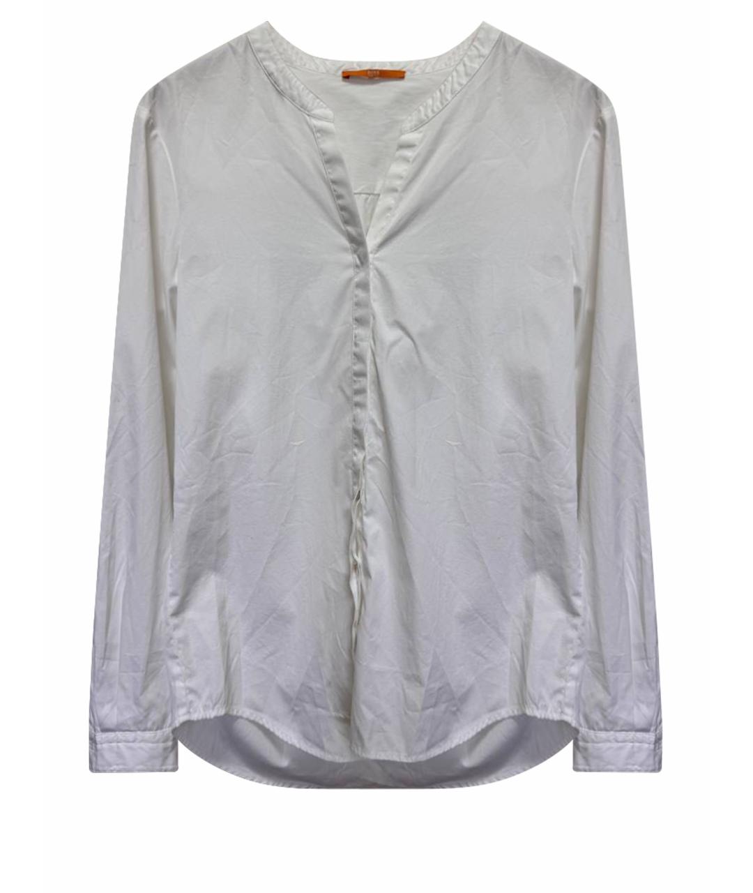 HUGO BOSS Белая хлопковая рубашка, фото 1