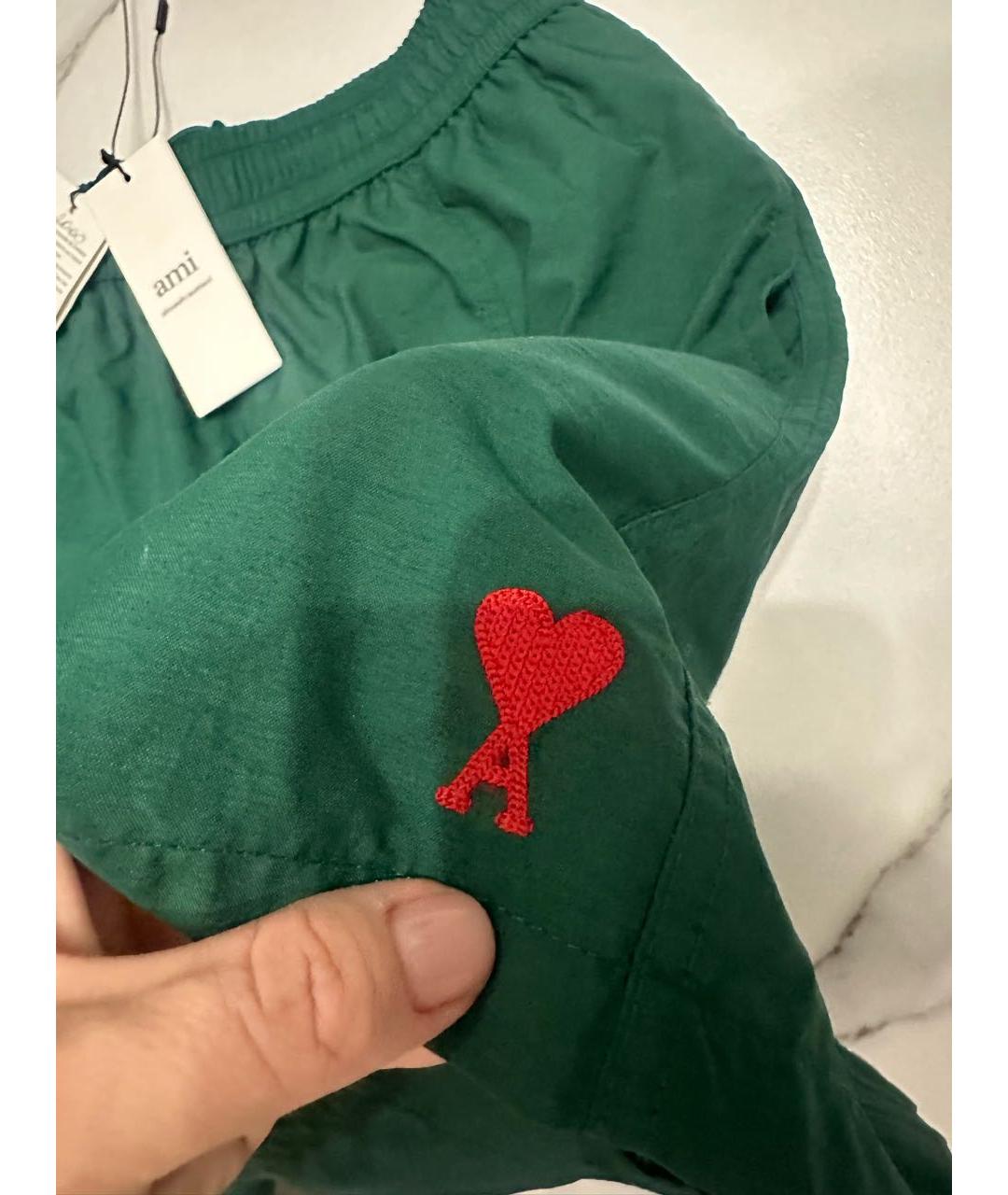 Ami Paris Зеленые плавки, фото 3