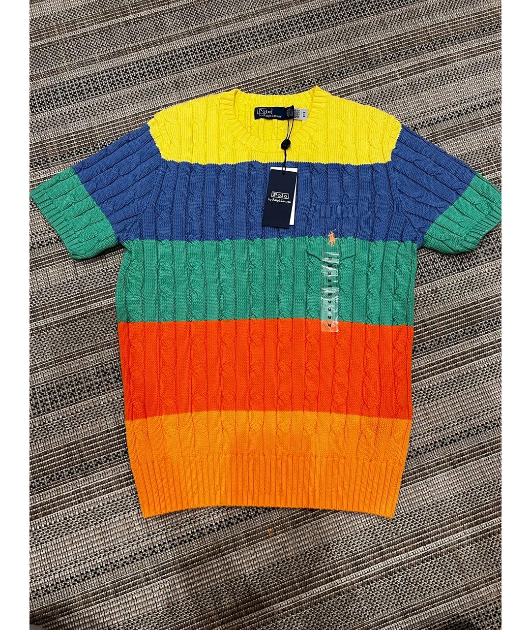 POLO RALPH LAUREN Мульти хлопковый джемпер / свитер, фото 5