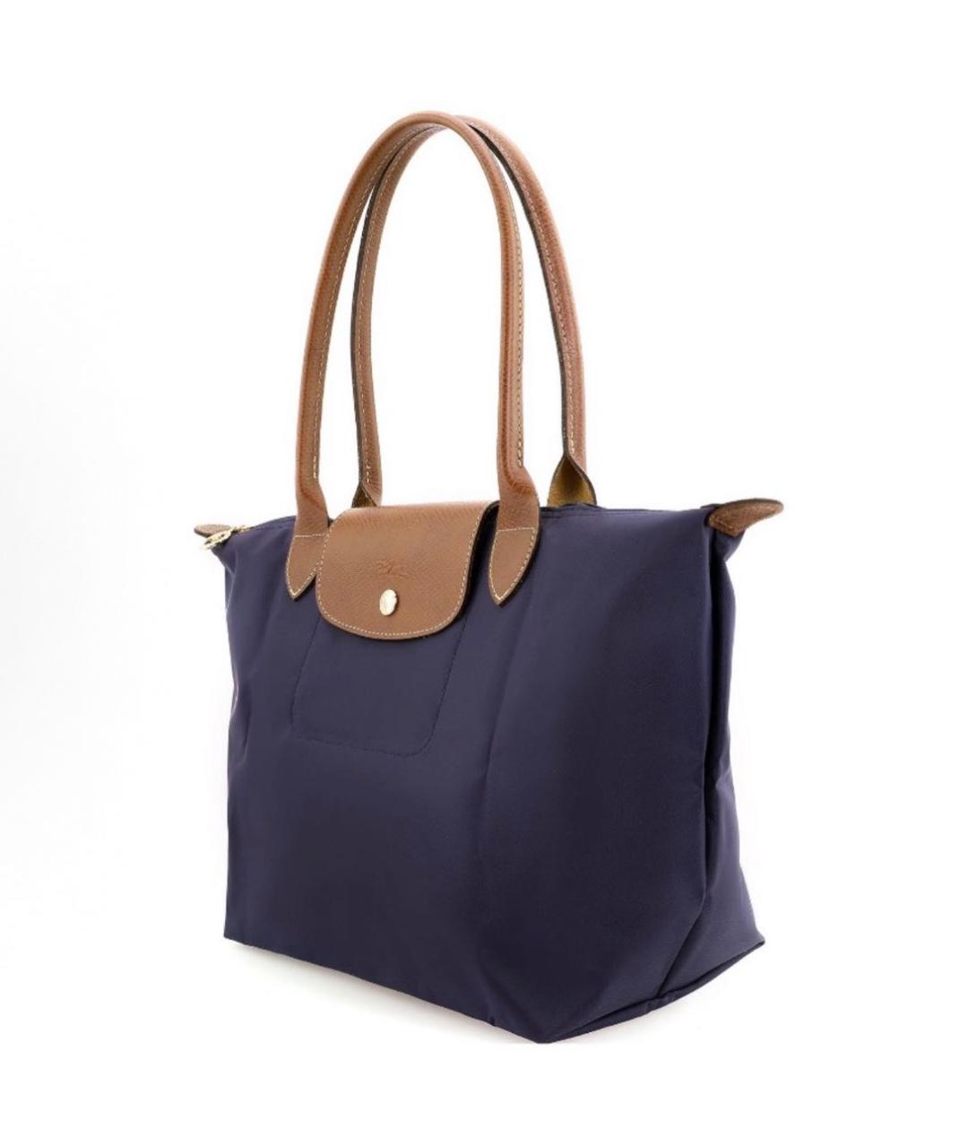 LONGCHAMP Темно-синяя сумка тоут, фото 2