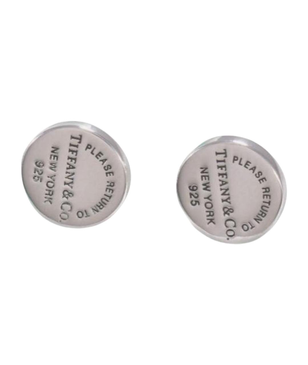 TIFFANY&CO Серебряные серебряные серьги, фото 1