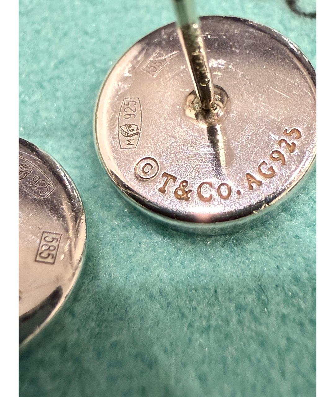 TIFFANY&CO Серебряные серебряные серьги, фото 5
