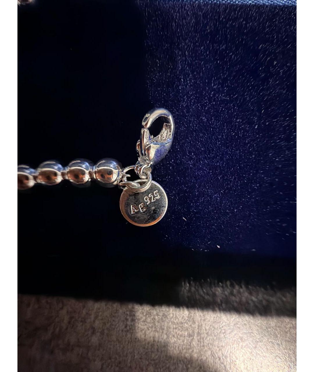 TIFFANY&CO Бирюзовый серебряный браслет, фото 4