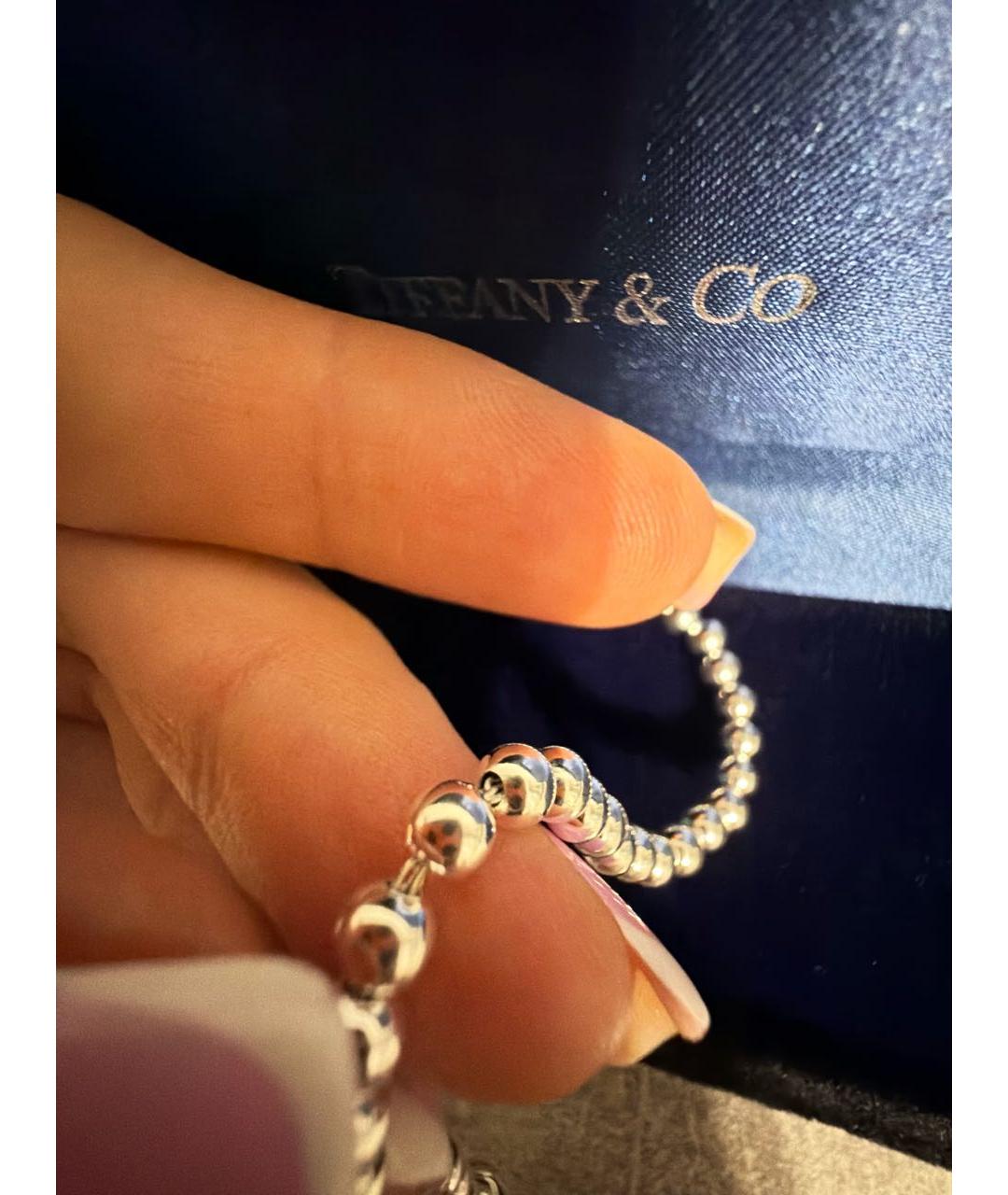 TIFFANY&CO Бирюзовый серебряный браслет, фото 5