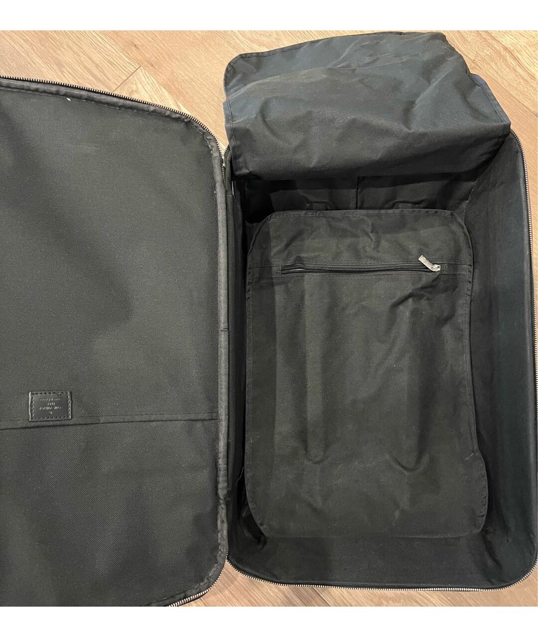 LOUIS VUITTON PRE-OWNED Серый чемодан из искусственной кожи, фото 4