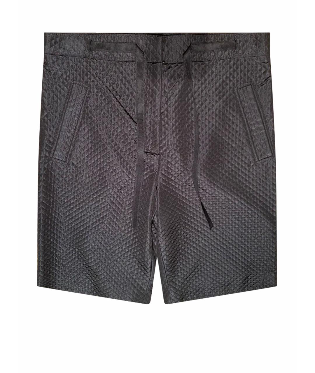 CHRISTIAN DIOR Черные шелковые шорты, фото 1