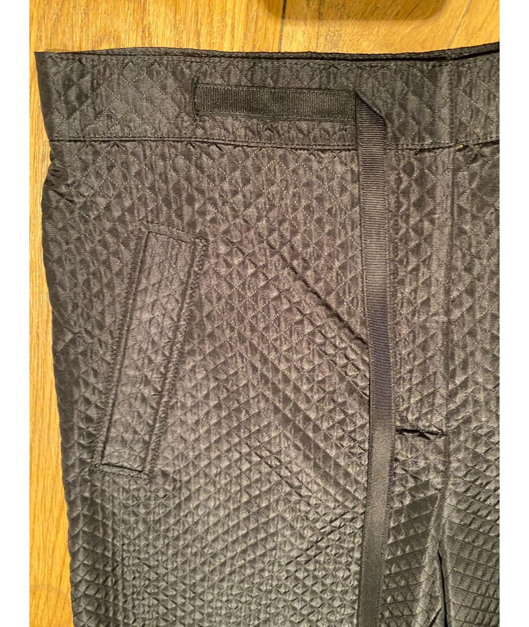 CHRISTIAN DIOR Черные шелковые шорты, фото 4