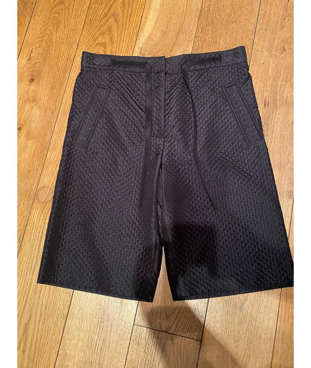 CHRISTIAN DIOR Черные шелковые шорты, фото 7
