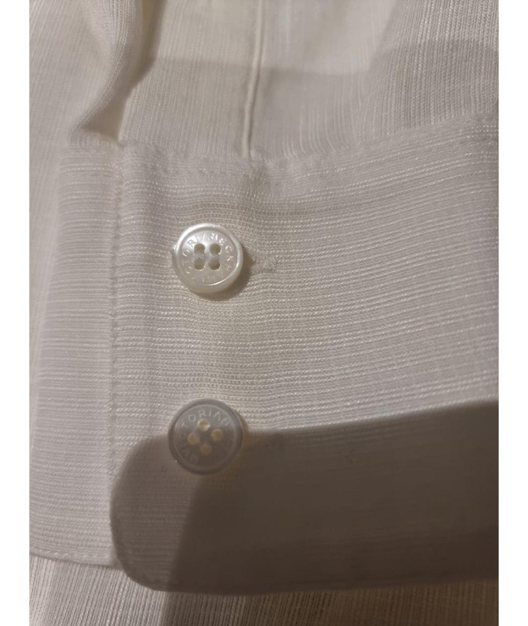 VICTORIA BECKHAM Белая вискозная рубашка, фото 4