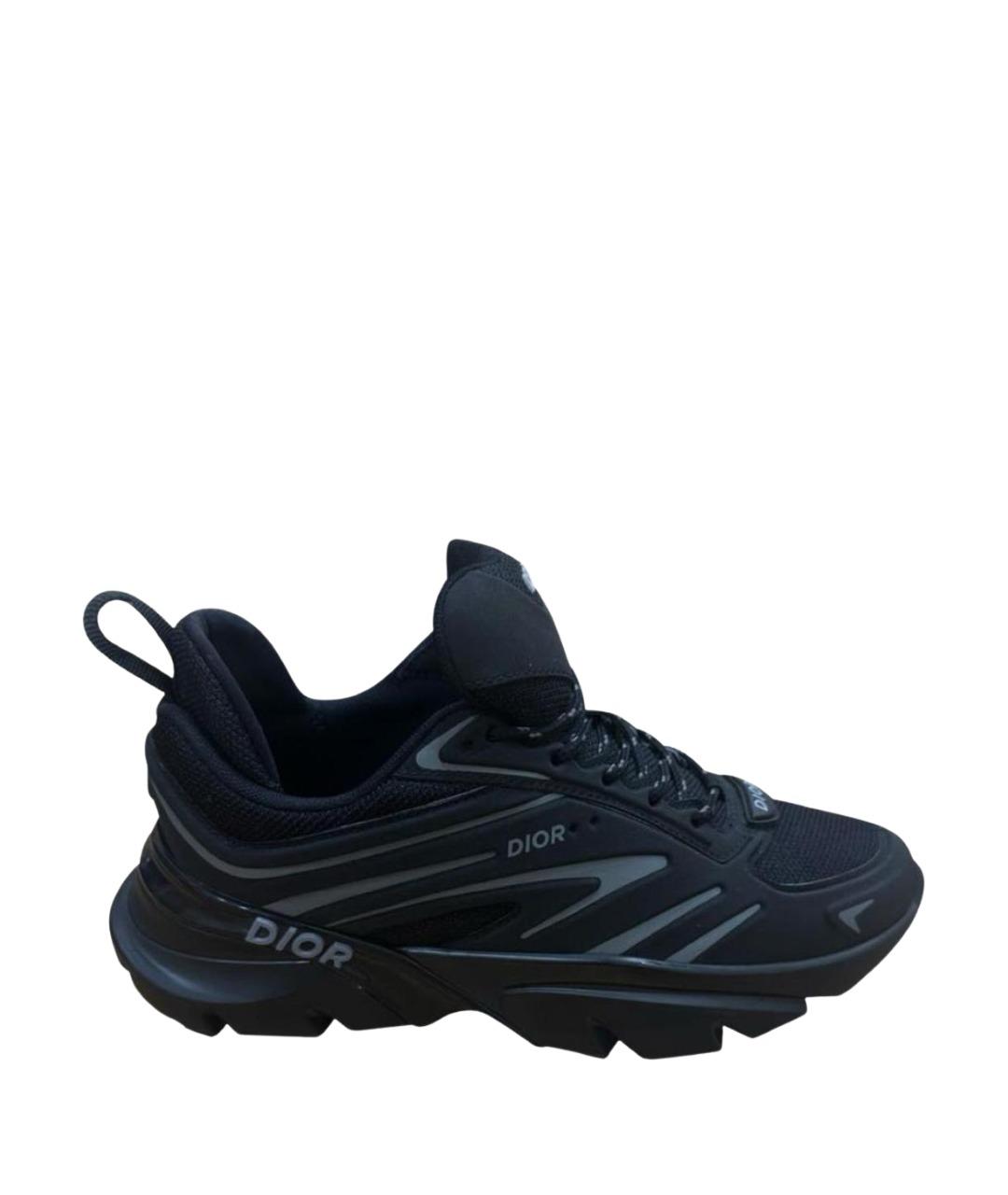 CHRISTIAN DIOR Черные высокие кроссовки / кеды, фото 1