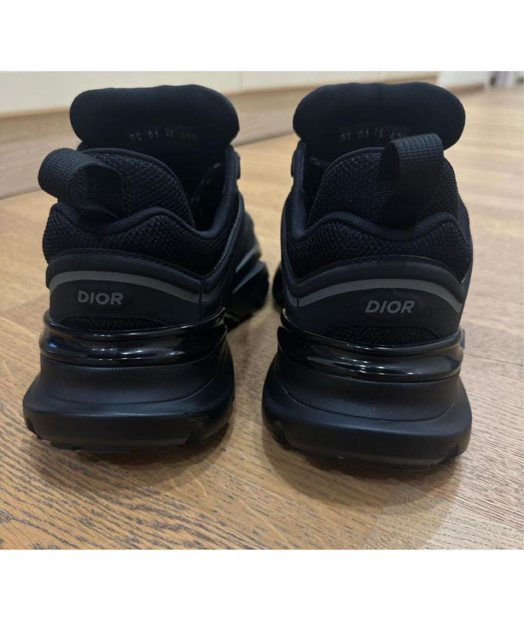 CHRISTIAN DIOR Черные высокие кроссовки / кеды, фото 4