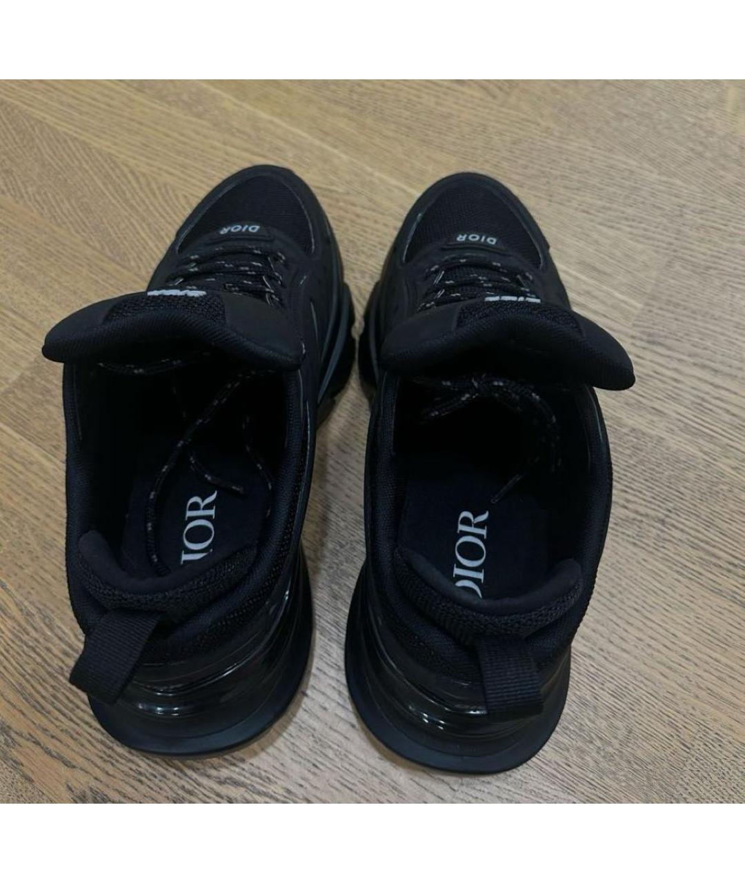 CHRISTIAN DIOR Черные высокие кроссовки / кеды, фото 3