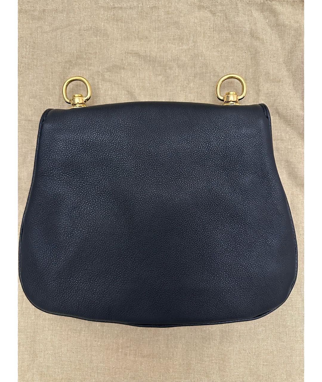 GUCCI Черная кожаная сумка через плечо, фото 3