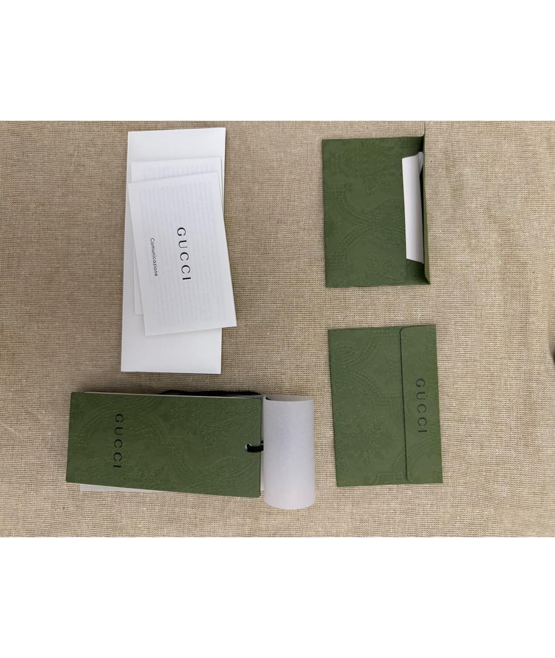 GUCCI Черная кожаная сумка через плечо, фото 5