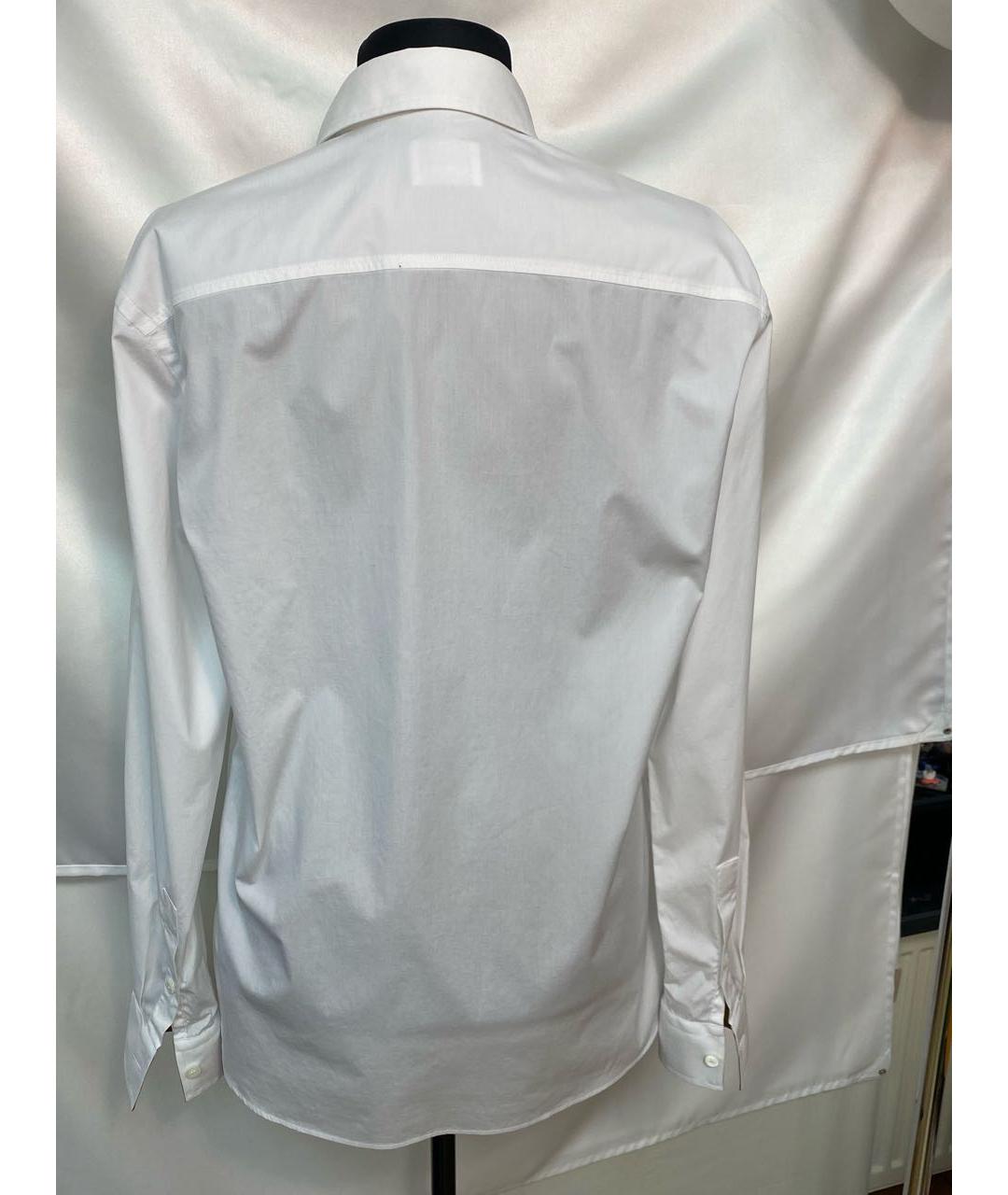 BURBERRY Белая хлопковая рубашка, фото 2