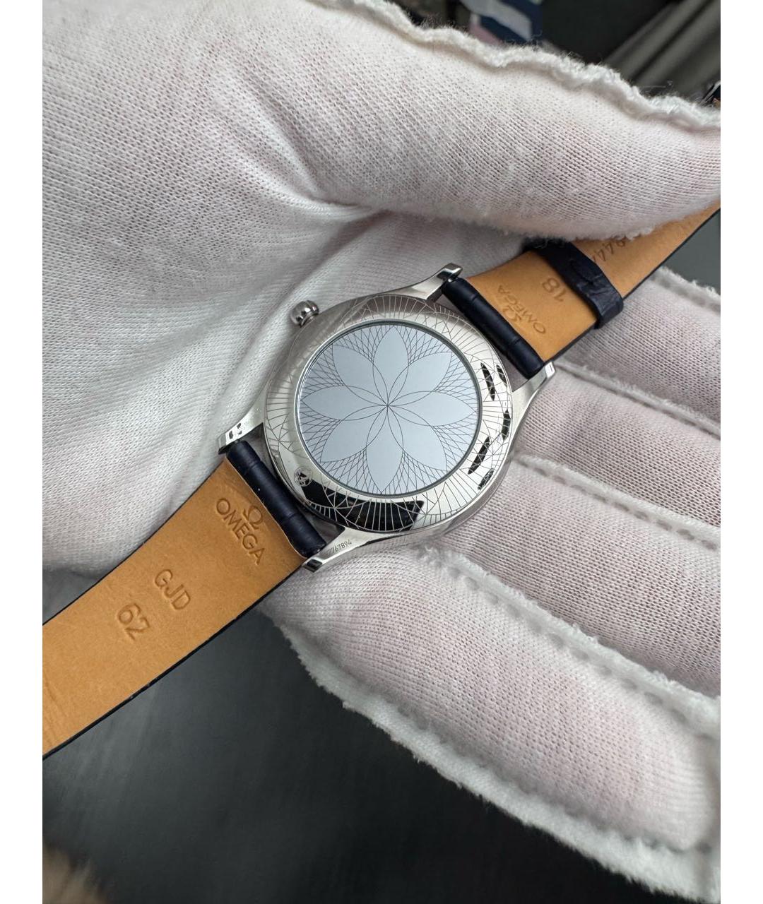 OMEGA Темно-синие часы, фото 2