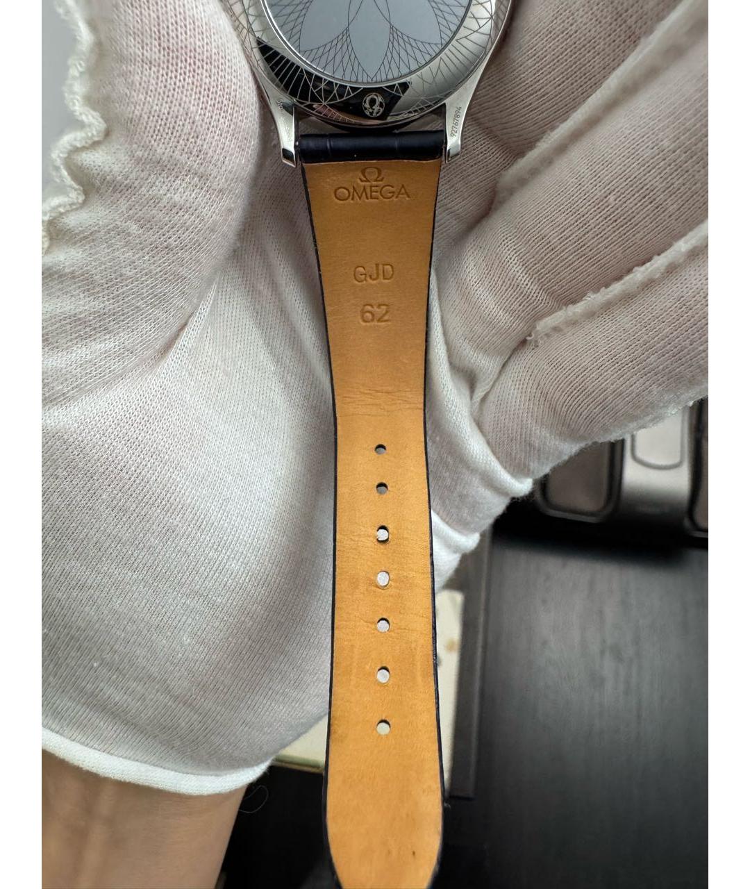 OMEGA Темно-синие часы, фото 8