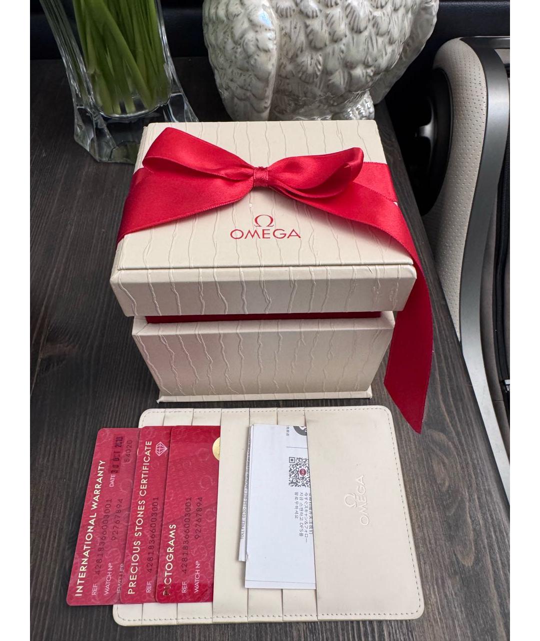 OMEGA Темно-синие часы, фото 4