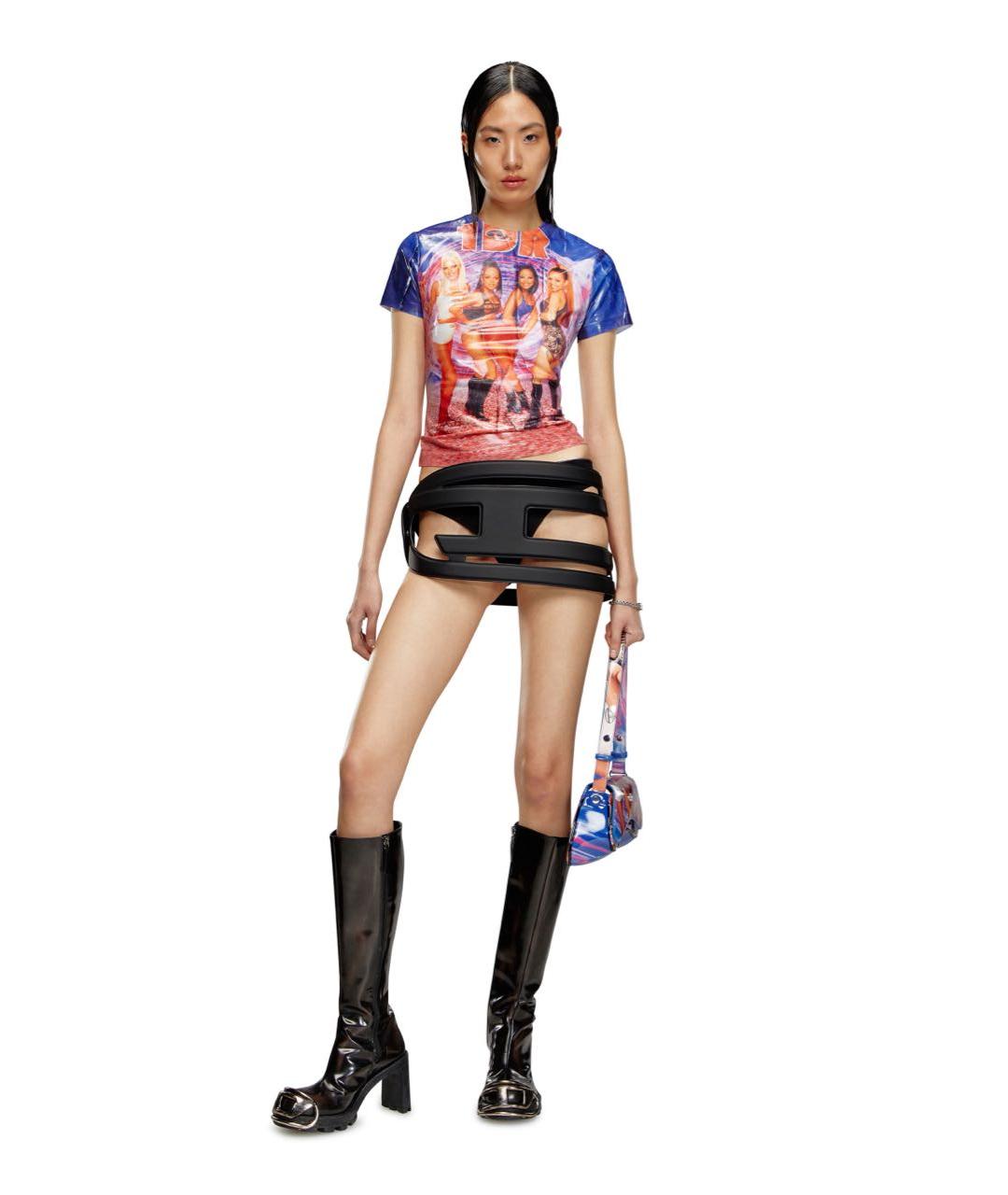 DIESEL Мульти полиэстеровая футболка, фото 7