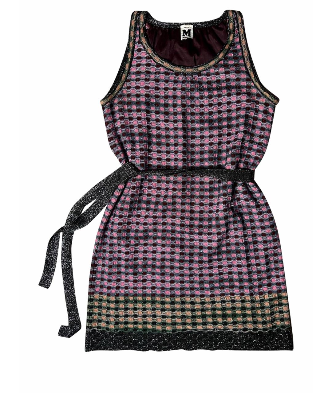 M MISSONI Мульти полиэстеровое платье, фото 1