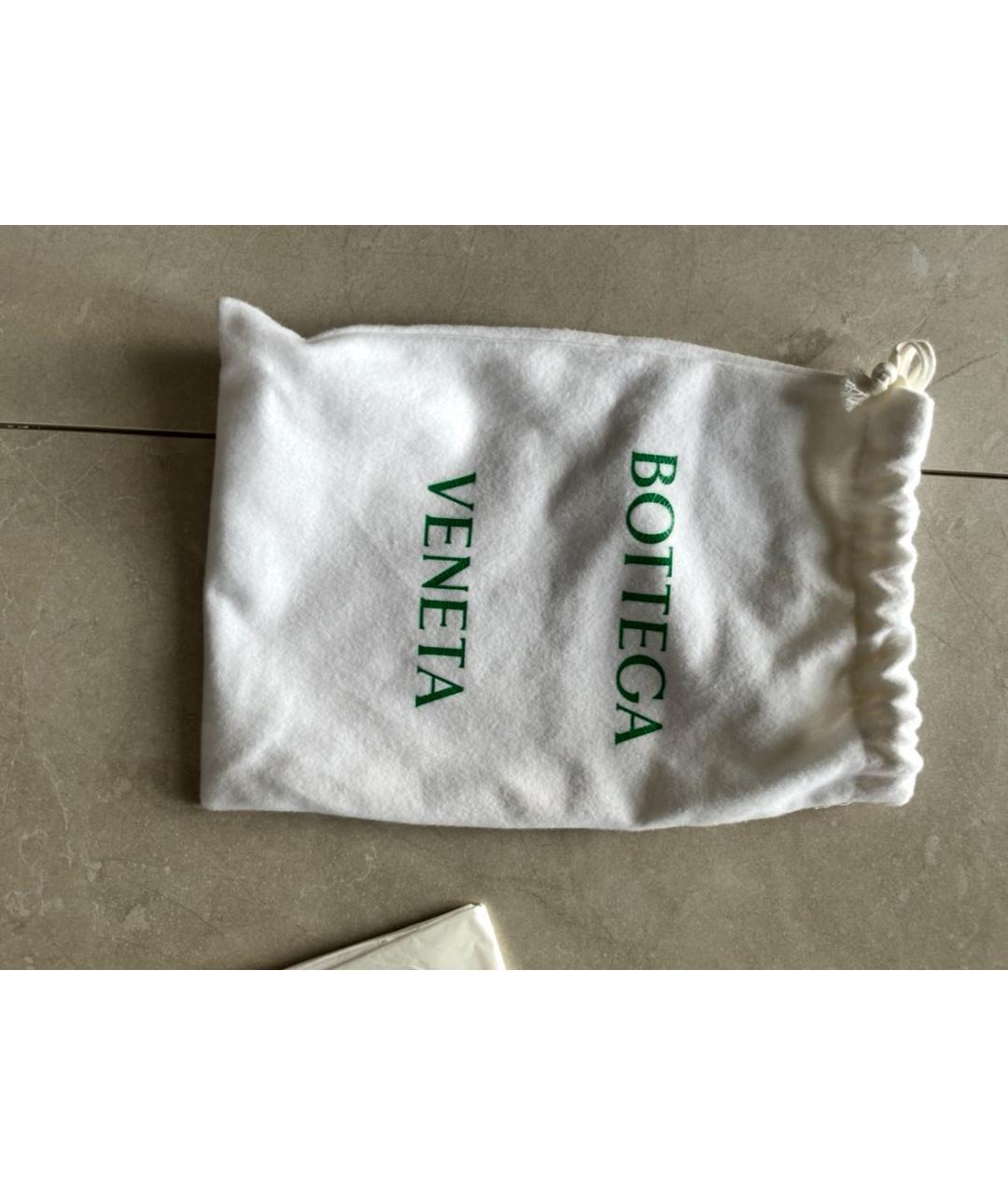 BOTTEGA VENETA Коралловая кожаная сумка через плечо, фото 7