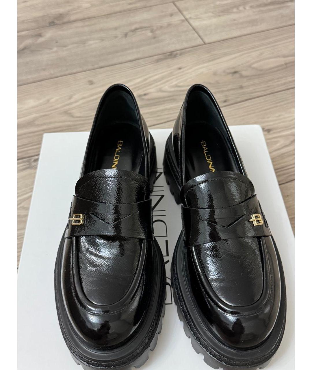 BALLANTYNE Черные лоферы из лакированной кожи, фото 3
