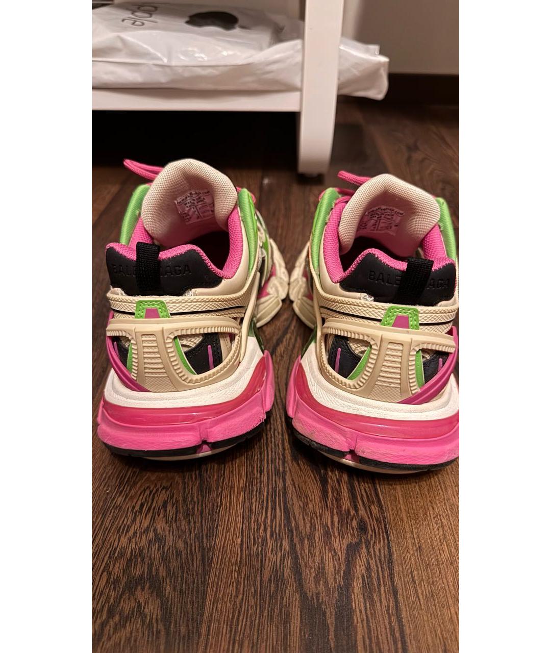 BALENCIAGA Мульти текстильные кроссовки, фото 4