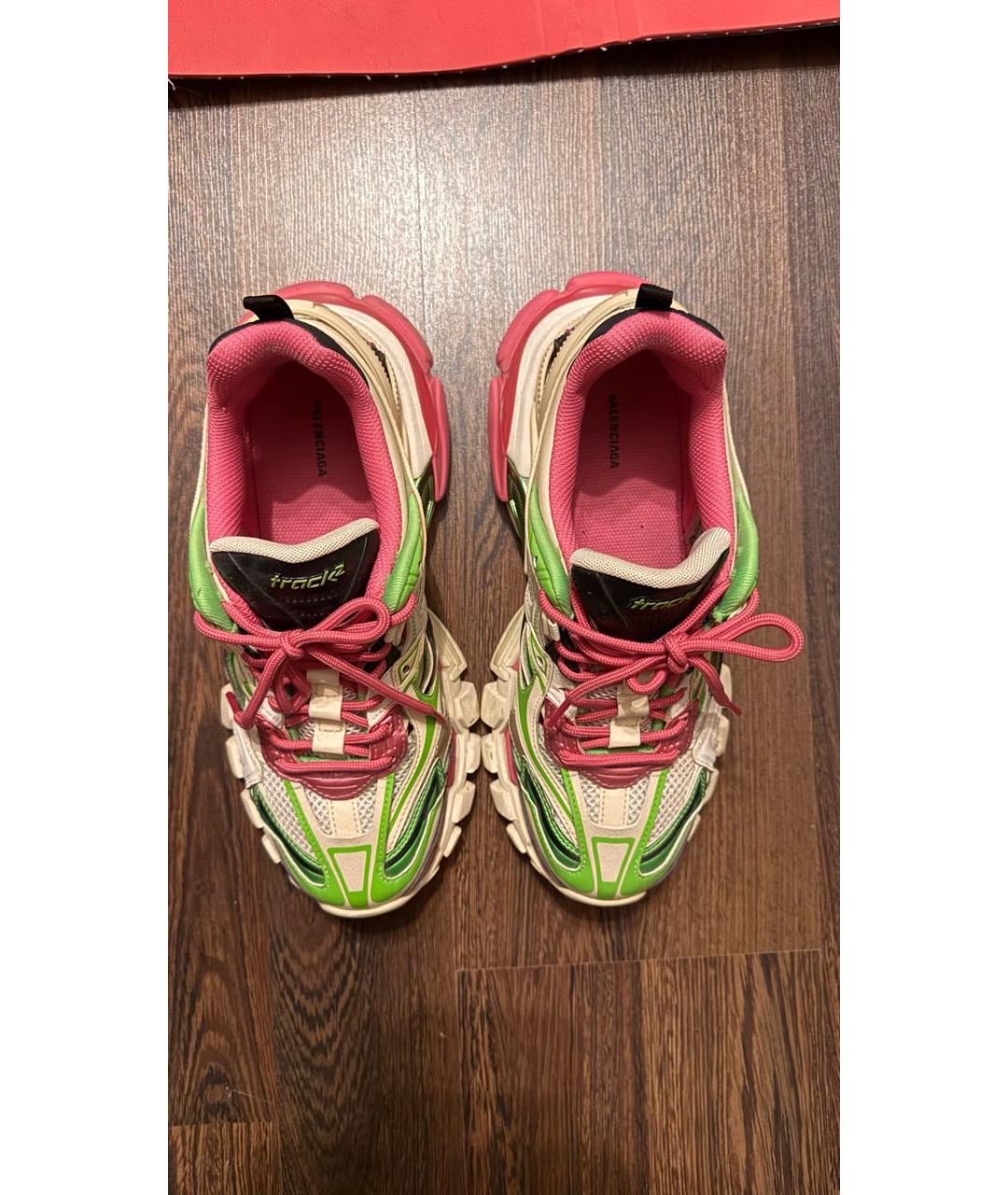 BALENCIAGA Мульти текстильные кроссовки, фото 3