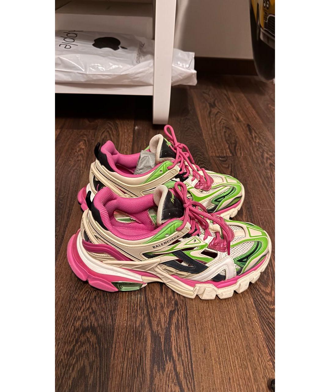 BALENCIAGA Мульти текстильные кроссовки, фото 7