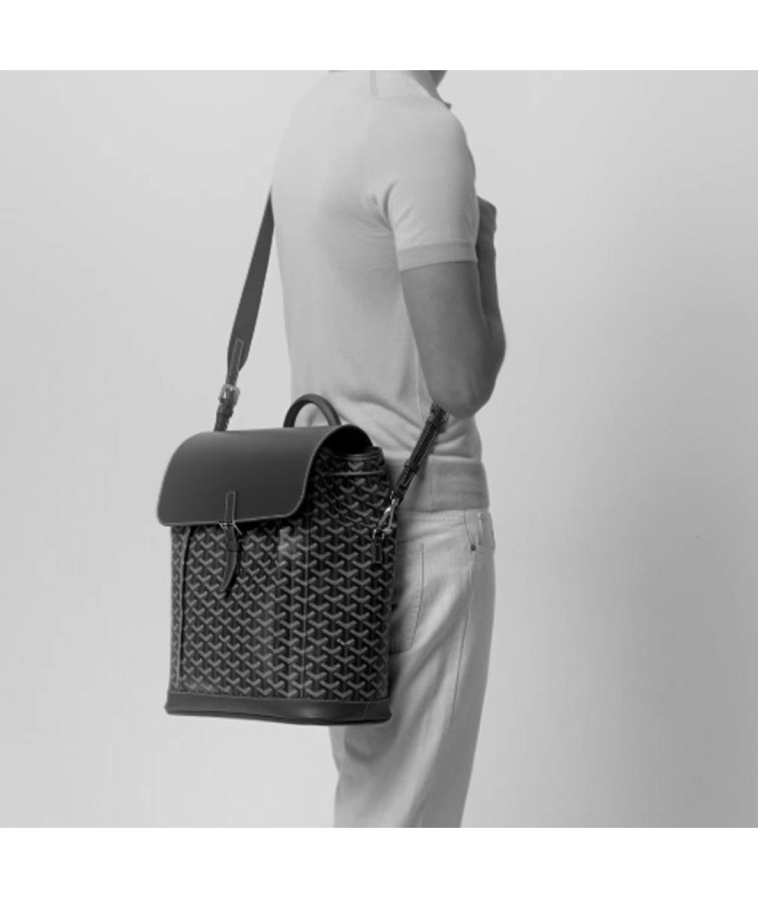 GOYARD Коричневый рюкзак, фото 8