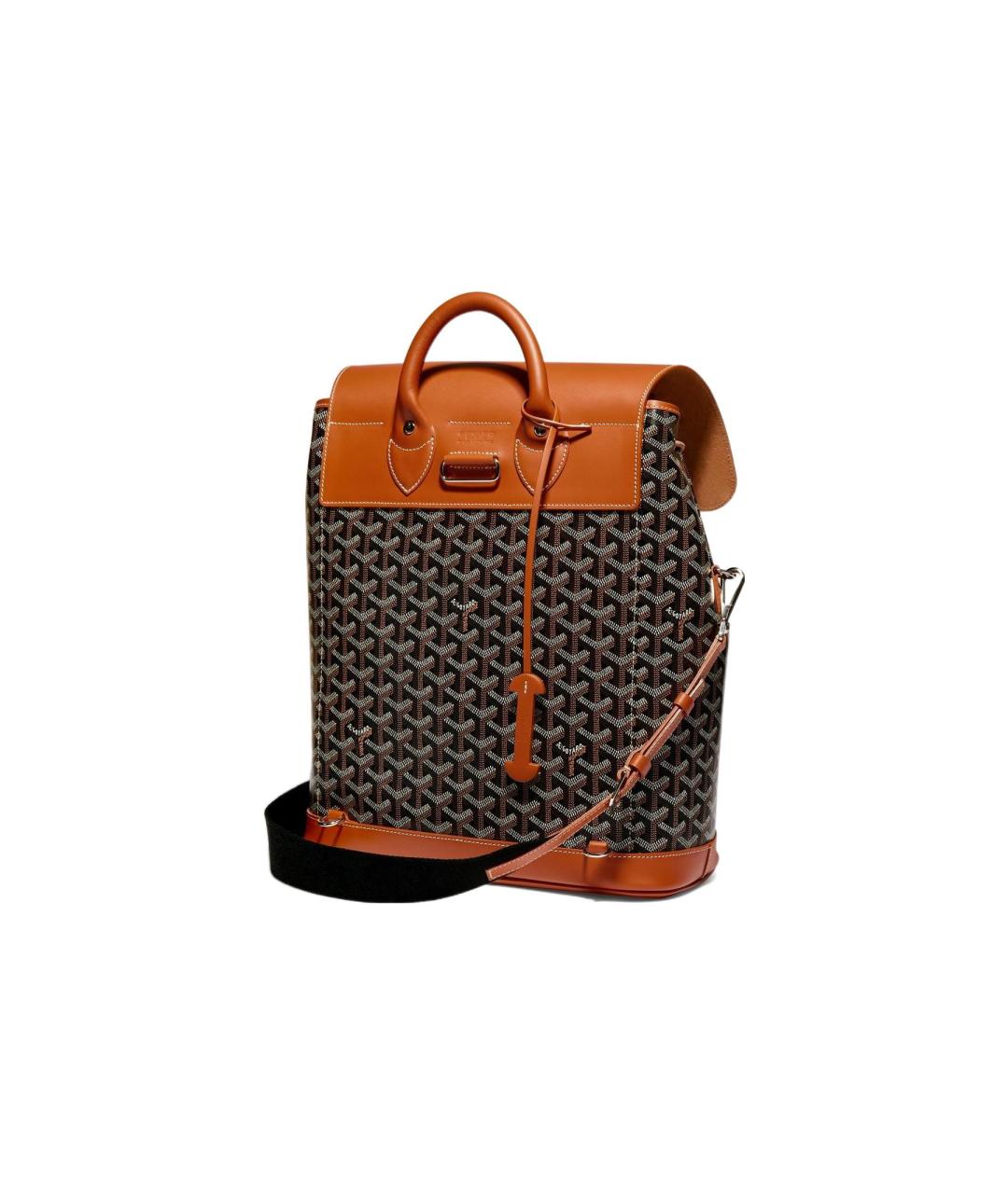 GOYARD Коричневый рюкзак, фото 3