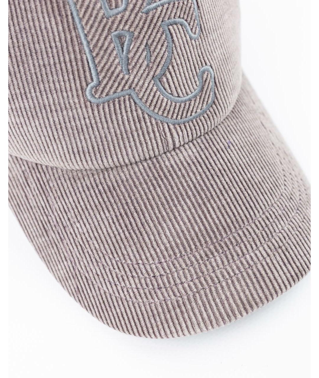 BRUNELLO CUCINELLI Серая кашемировая кепка/бейсболка, фото 3