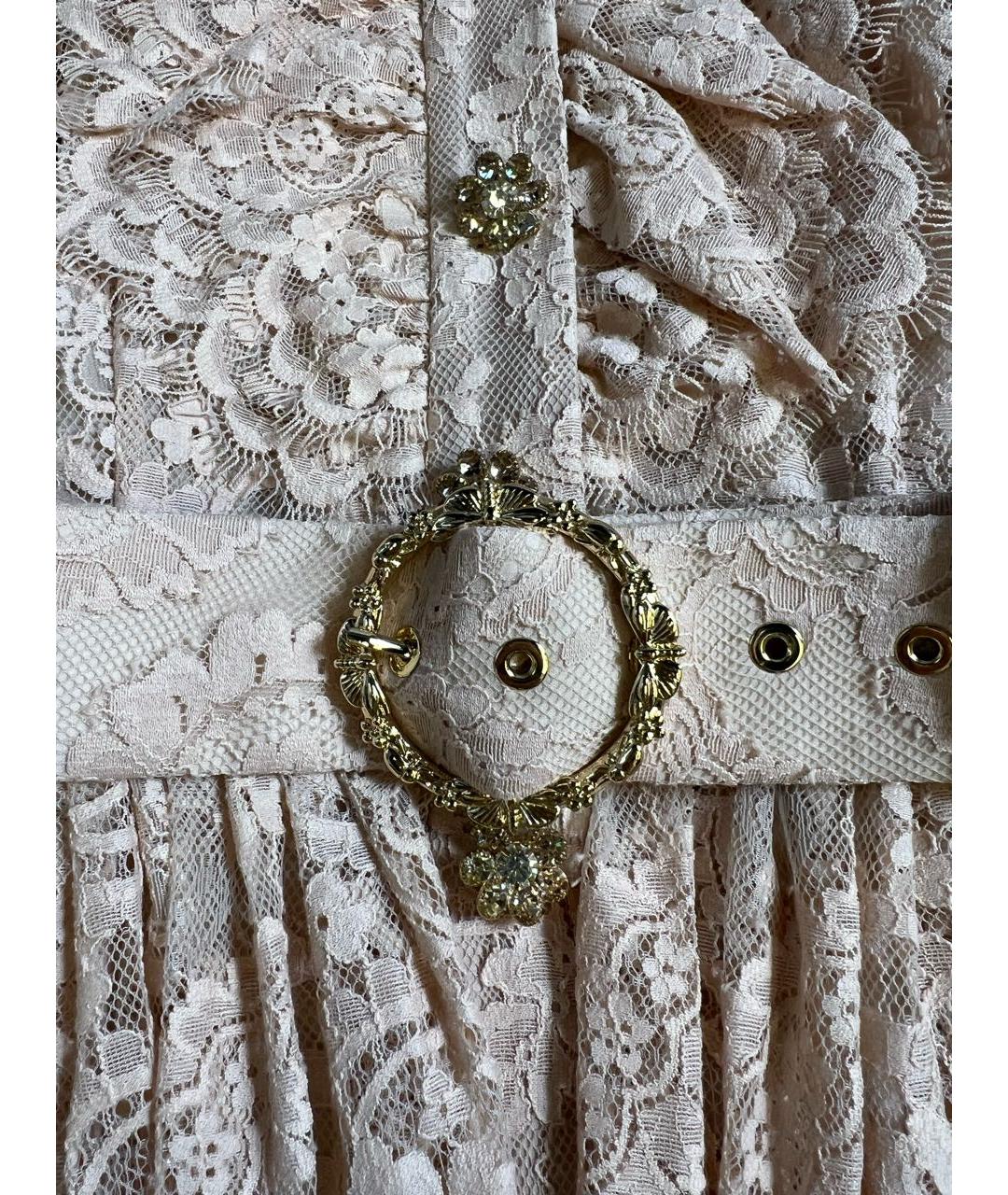 ZIMMERMANN Розовое хлопковое повседневное платье, фото 4