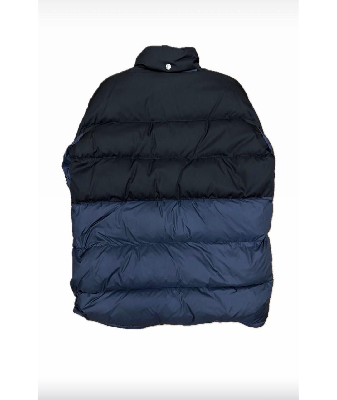 PRADA Черный полиэстеровый пуховик, фото 2