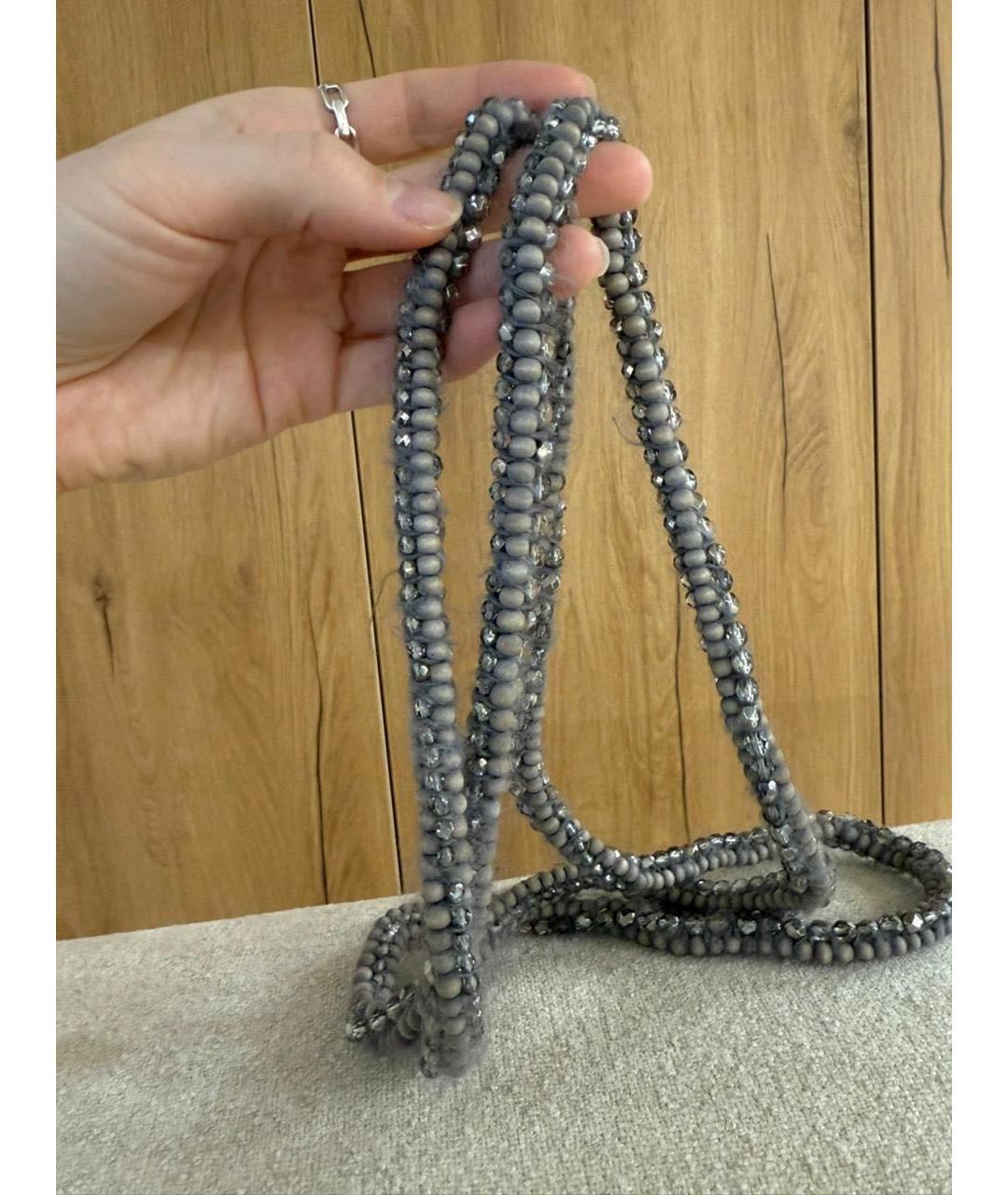 BRUNELLO CUCINELLI Серое колье, фото 6