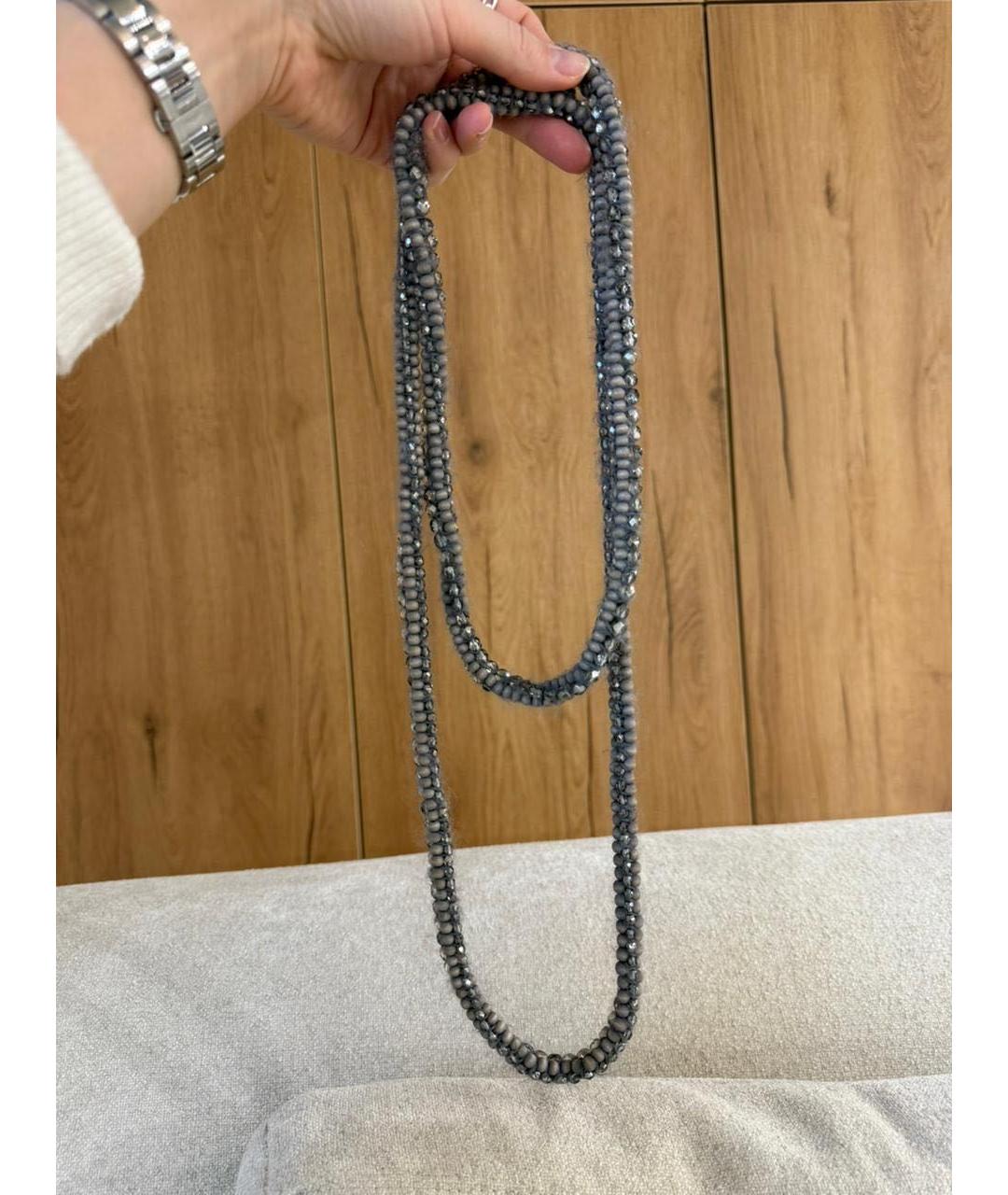 BRUNELLO CUCINELLI Серое колье, фото 5