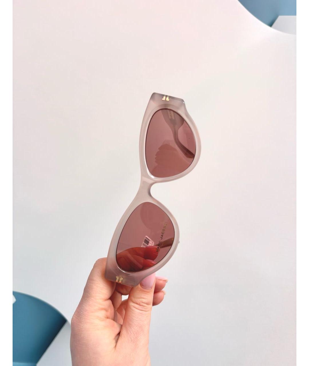 MARC JACOBS Розовые пластиковые солнцезащитные очки, фото 7