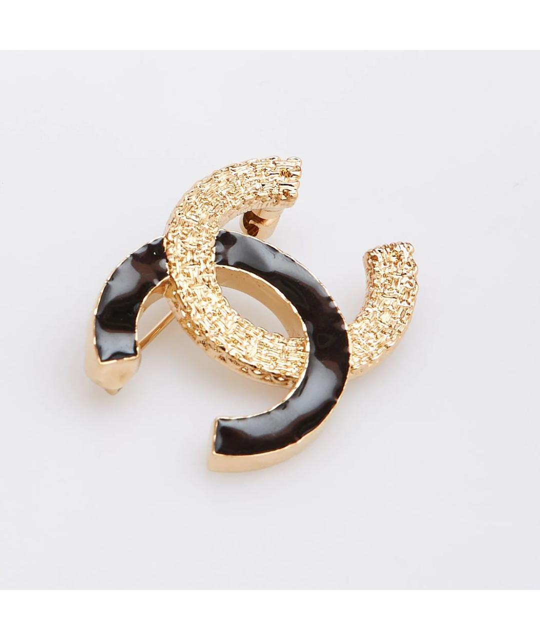 CHANEL Золотая металлическая булавка / брошь, фото 2