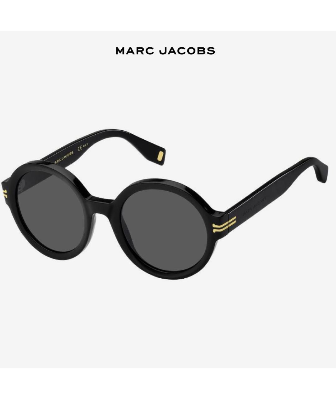 MARC JACOBS Черные пластиковые солнцезащитные очки, фото 7