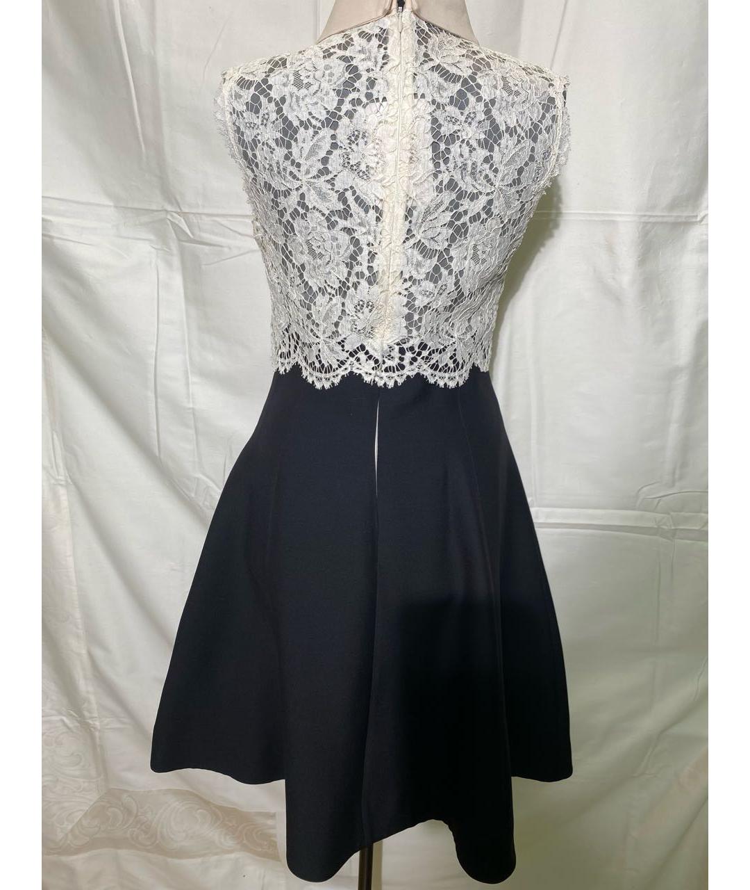 VALENTINO Белое кружевное коктейльное платье, фото 2