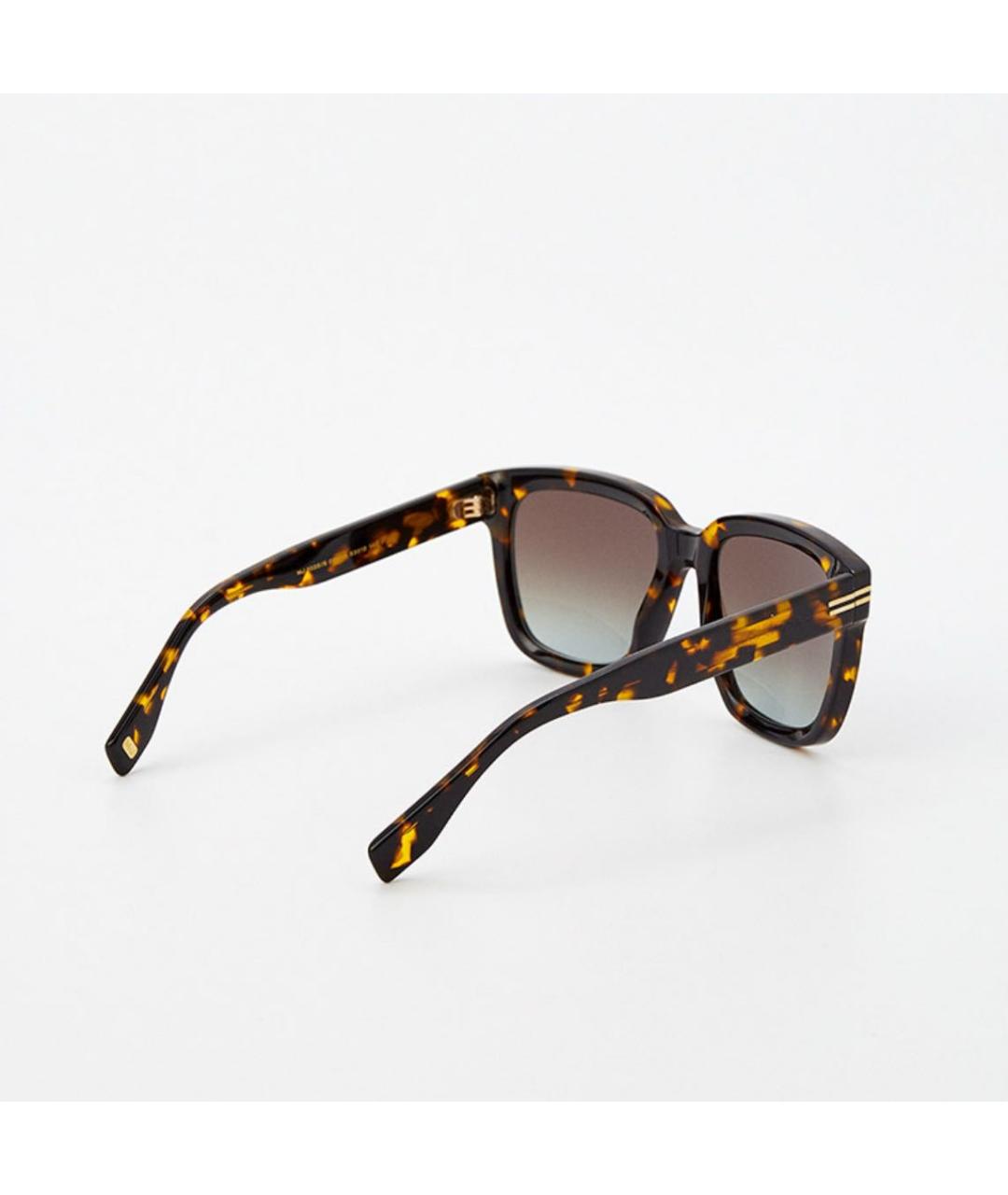 MARC JACOBS Коричневые пластиковые солнцезащитные очки, фото 5