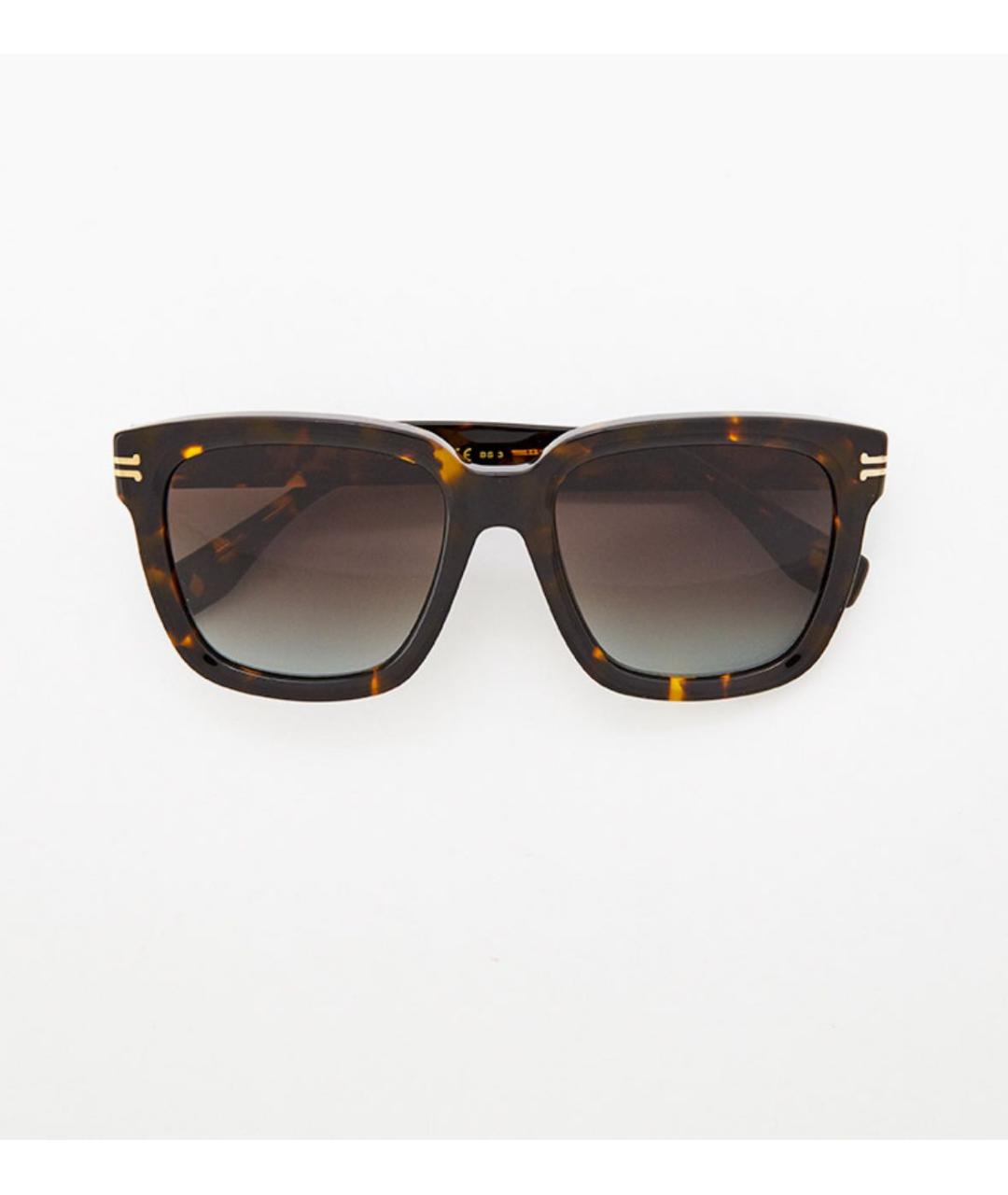 MARC JACOBS Коричневые пластиковые солнцезащитные очки, фото 6