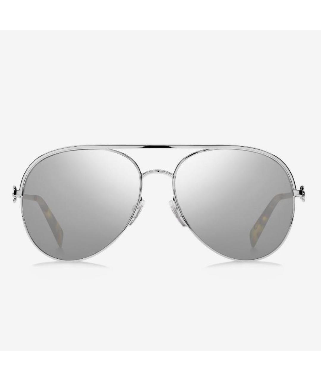 MARC JACOBS Серебряные металлические солнцезащитные очки, фото 3