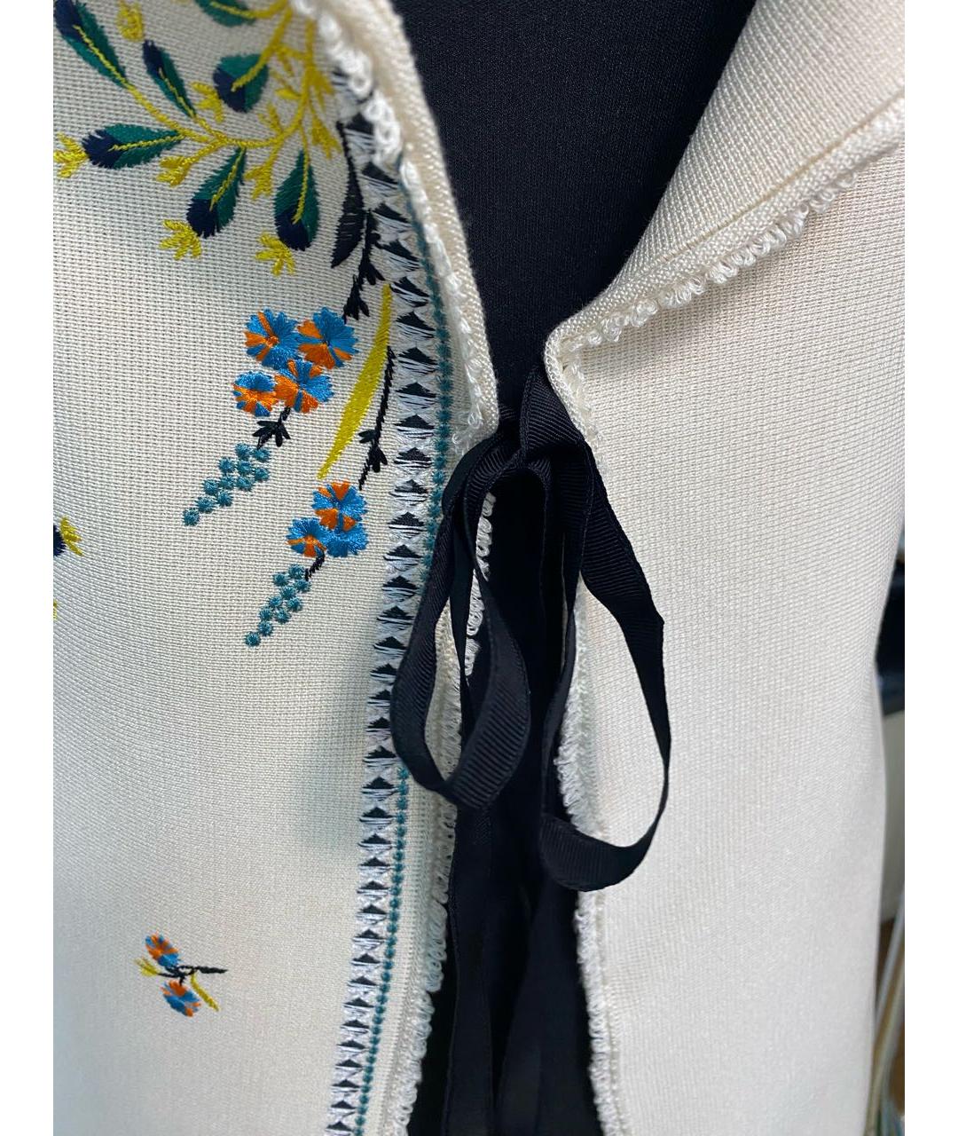 CHRISTIAN DIOR Белый жилет, фото 4