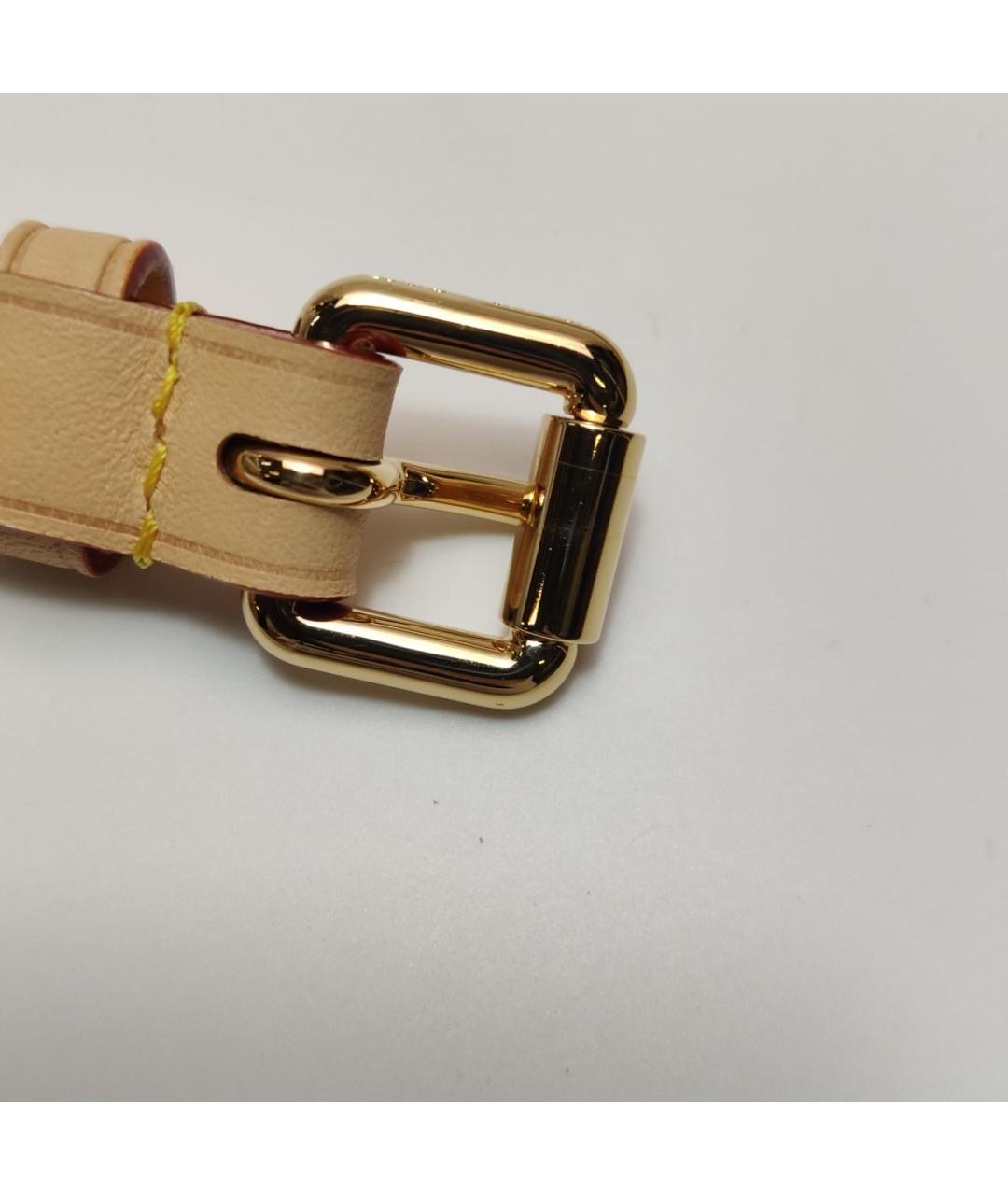 LOUIS VUITTON Белая сумка с короткими ручками из искусственной кожи, фото 5