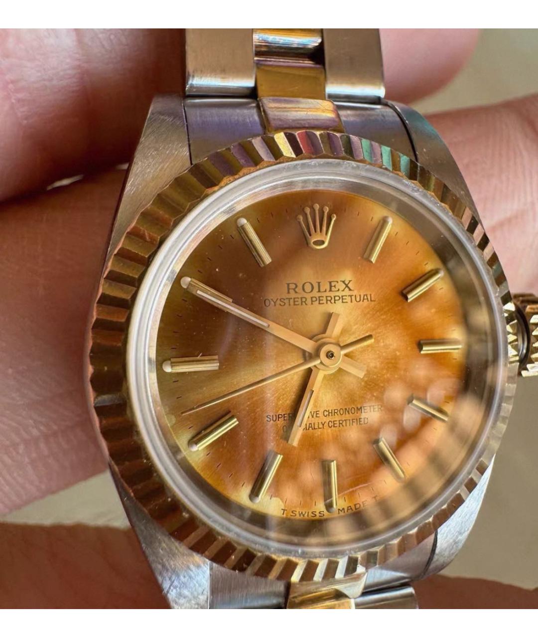ROLEX Золотые часы из желтого золота, фото 2