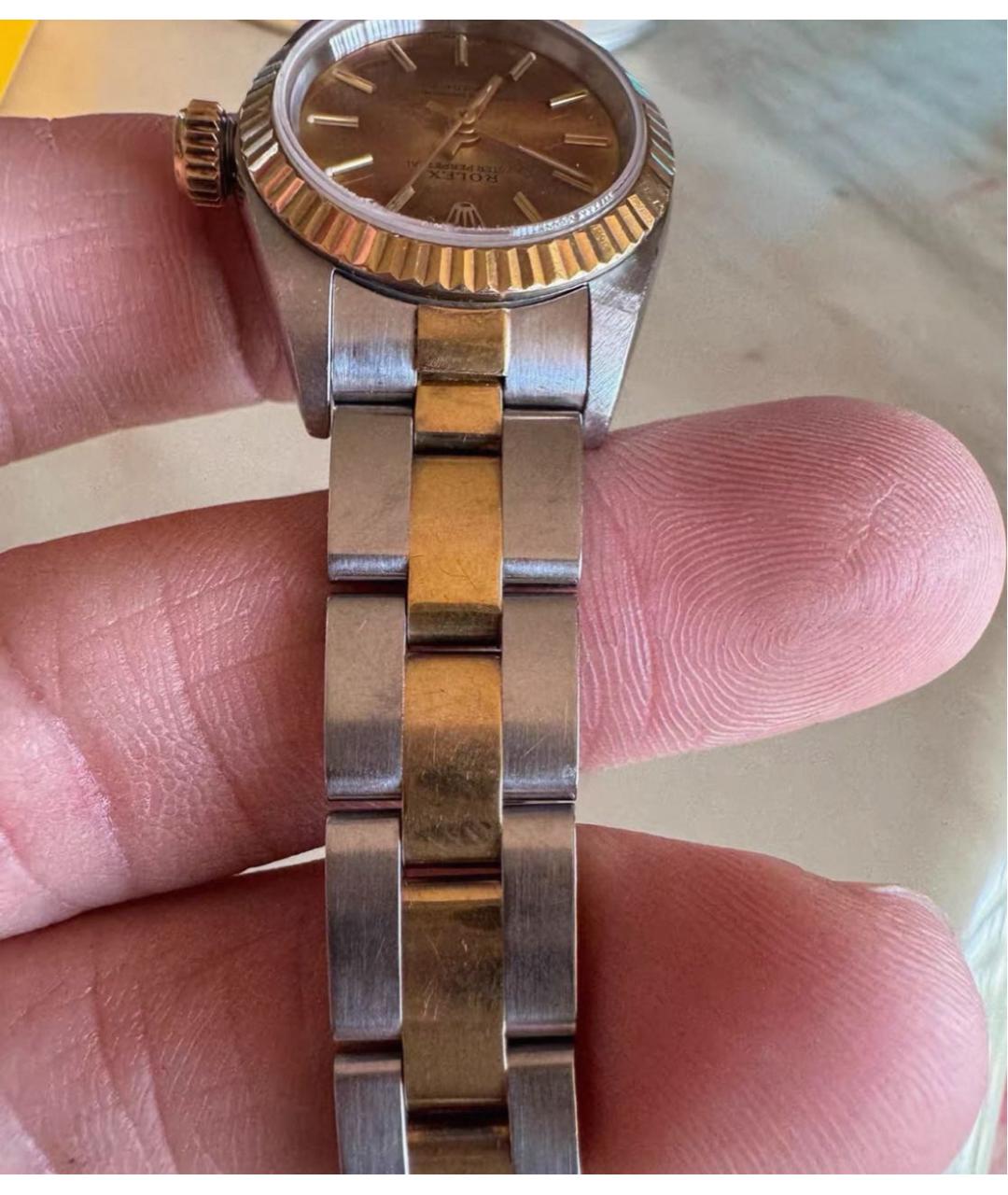 ROLEX Золотые часы из желтого золота, фото 7