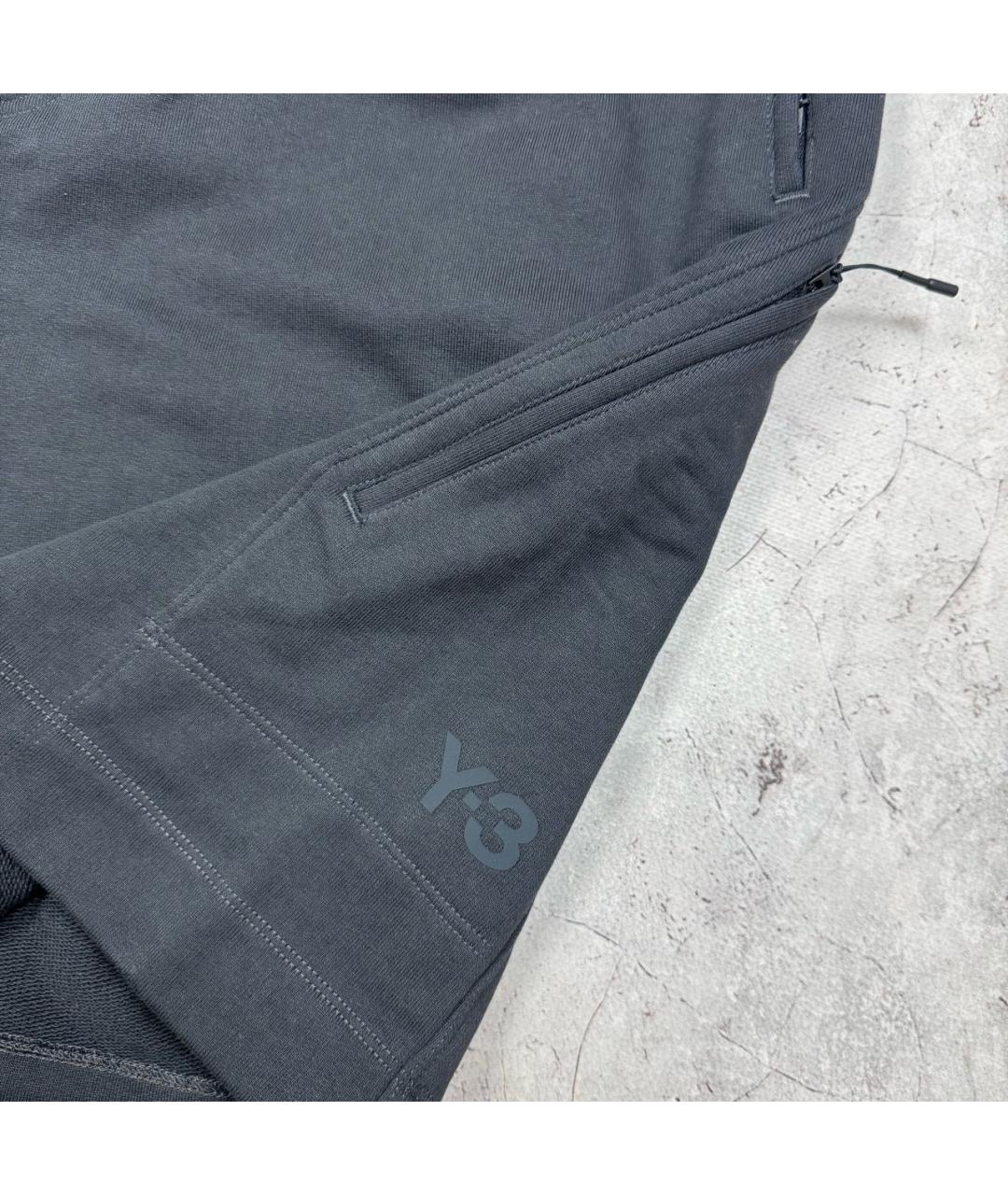 Y-3 Антрацитовые шорты, фото 3
