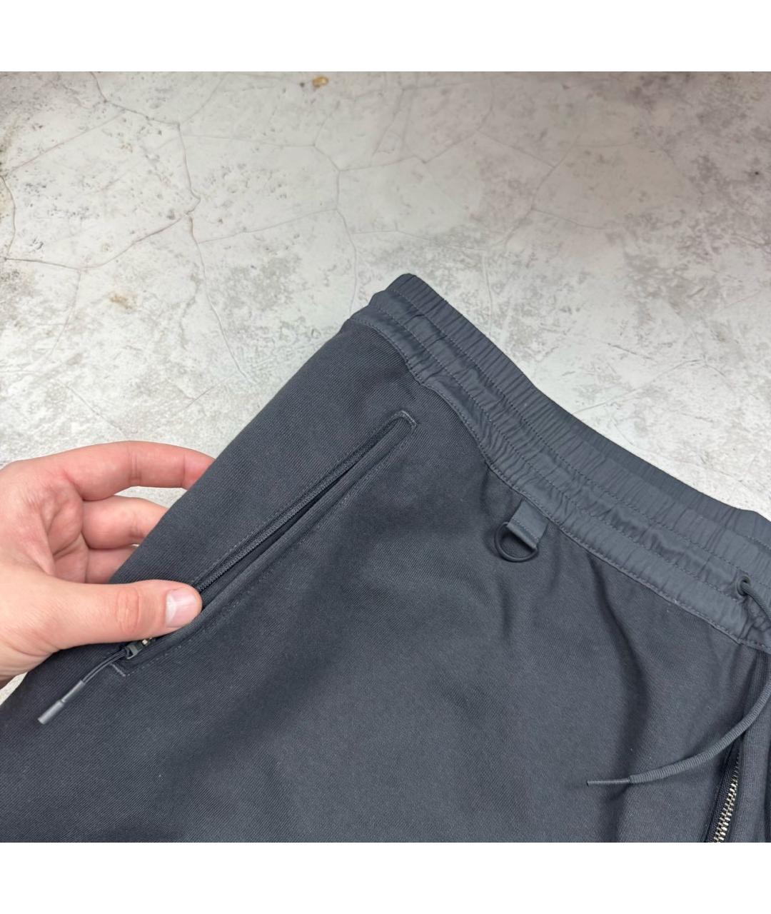 Y-3 Антрацитовые шорты, фото 5