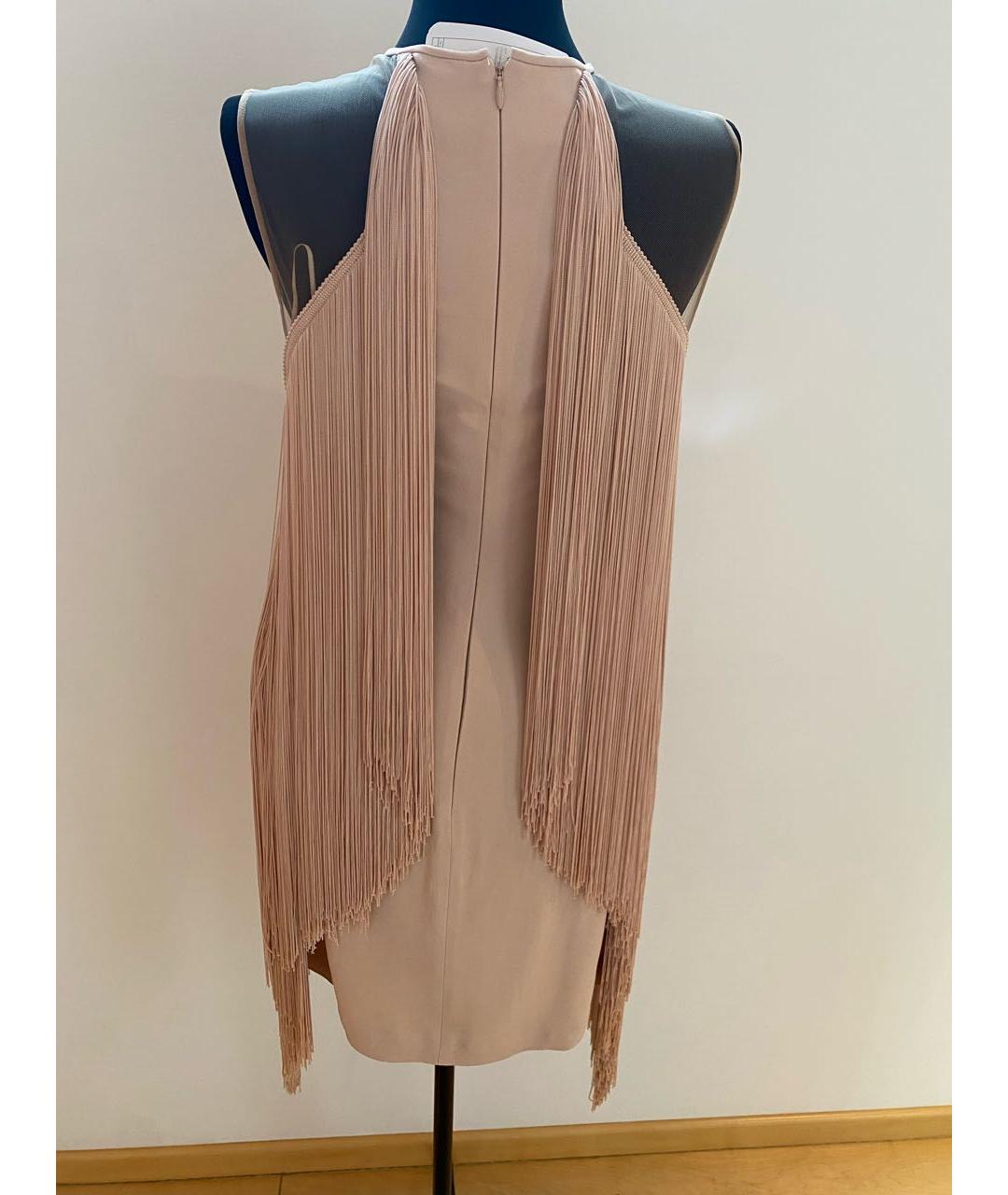 STELLA MCCARTNEY Розовое хлопко-эластановое вечернее платье, фото 2